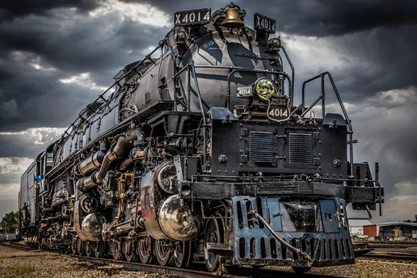 Locomotives start slow, but are hard to stop!