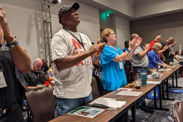 Some of our delegates at the Texas AFL-CIO Convention