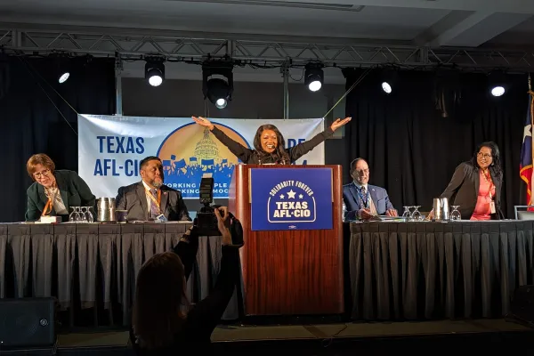 Congresswoman Crockett speaks