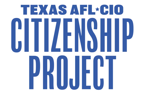 Texas AFL-CIO Citizenship Project logo.