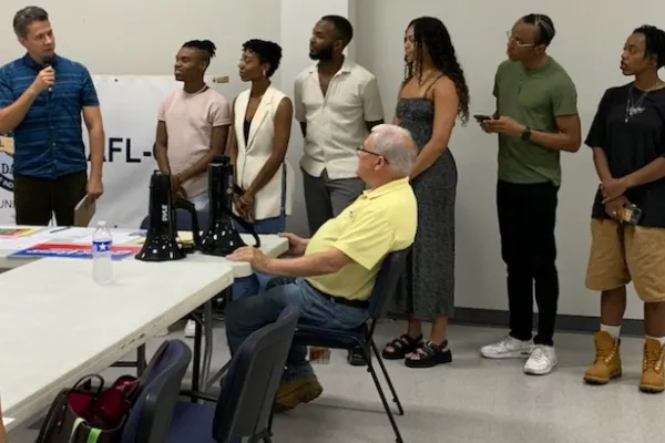 Fired Black Dancers attended August CLC Meeting