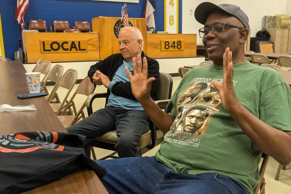 Jerrell Miller says that unions are the best protection