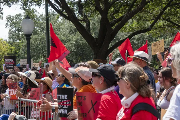 Austin Fight the Trump Takeover rally - August 16, 2025