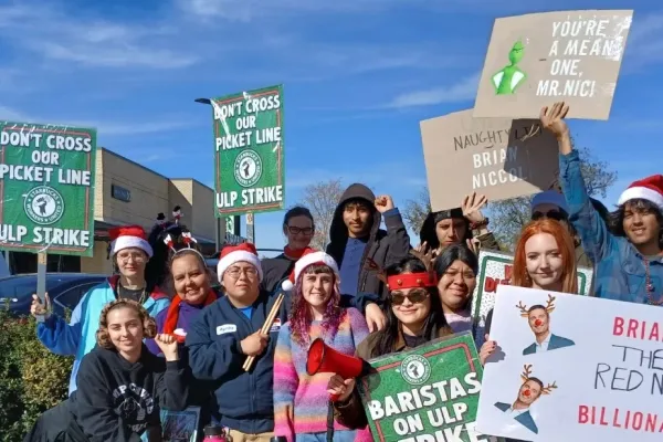 Starbucks struggle is strong