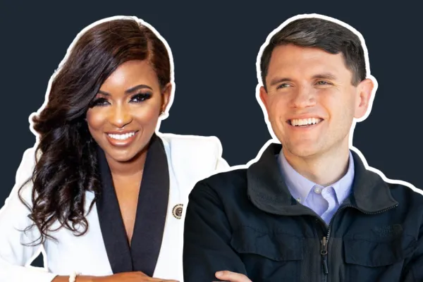 TX Sen Dem Debate Image Crockett and Talarico