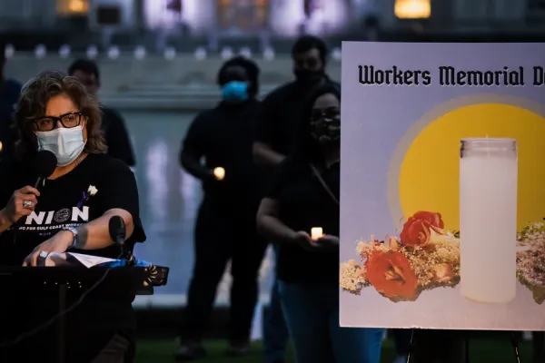Workers Memorial Day, Houston, 2021