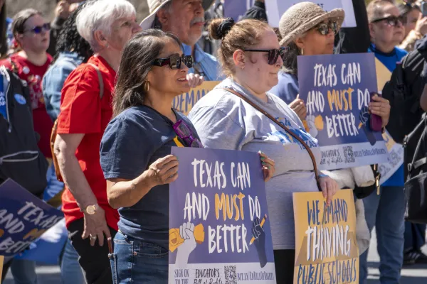 AFT education rally