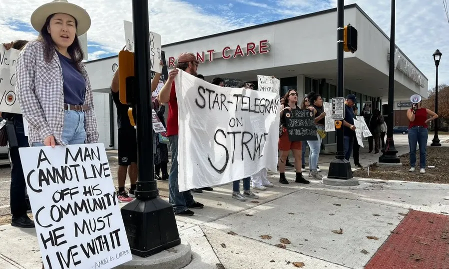 The strikers at the Star Telegram have won a tentative agreement!