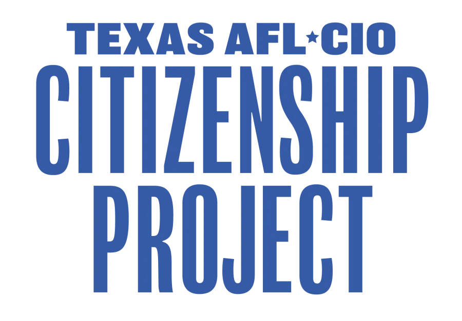 Texas AFL-CIO Citizenship Project logo.