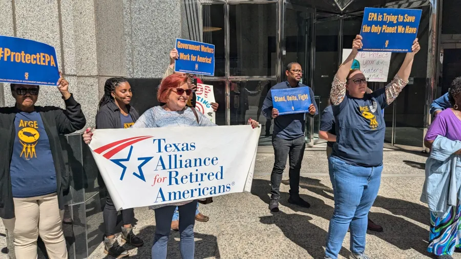 Seniors hit the streets for unions and pressing retiree causes