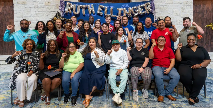 Ruth Ellinger Leadership Academy fellows at their 2025 graduation