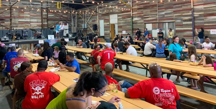 Photo of attendees at the 2023 Tarrant County CLC Labor Fest