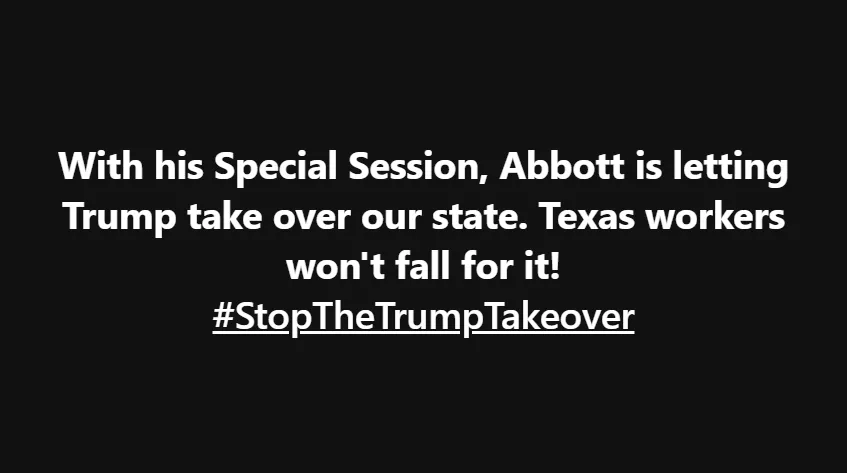 Stop the Trump Takeover!