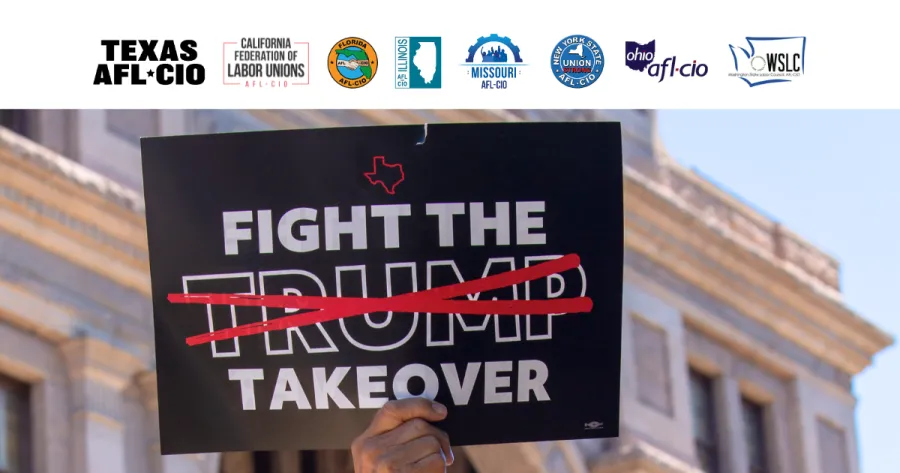 State Labor Federations Band Together Against Trump’s Redistricting Scheme