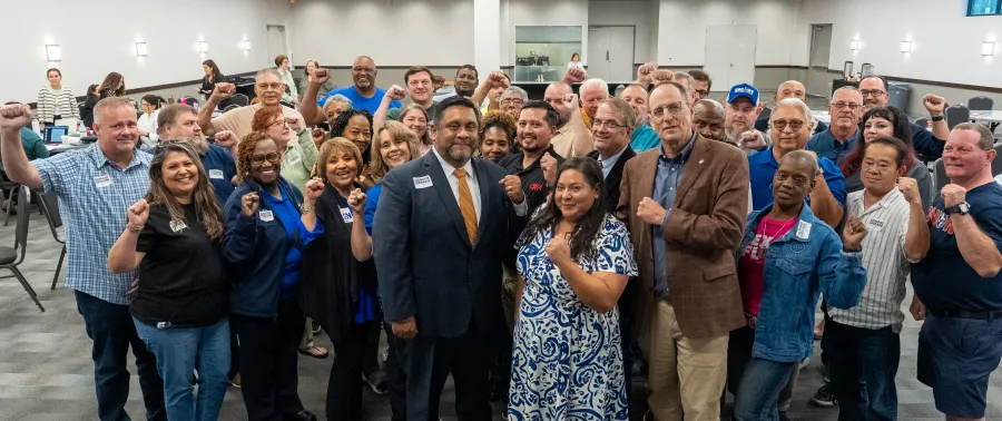 Rick. Leonard, Lorraine, and the Executive Board