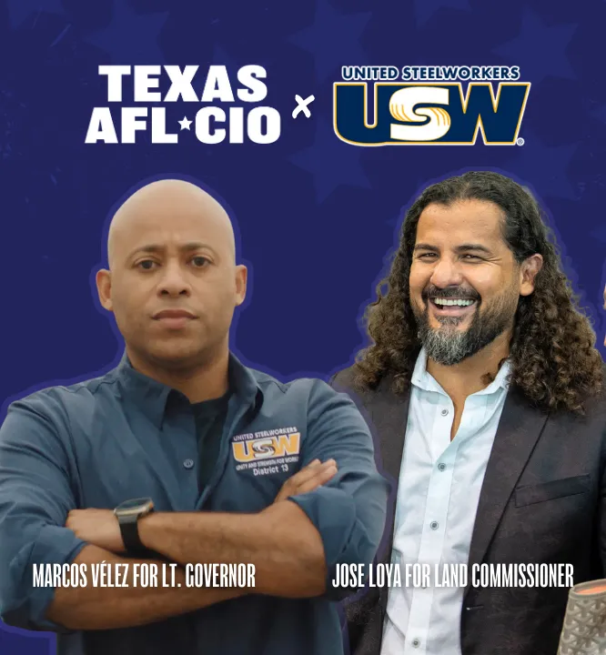 Featured image for Virtual Union Phone Bank: Marcos Vélez for Lt. Gov. & Jose Loya for Land Commissioner