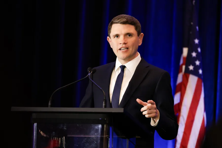 James Talarico speaks at the 2026 COPE Convention