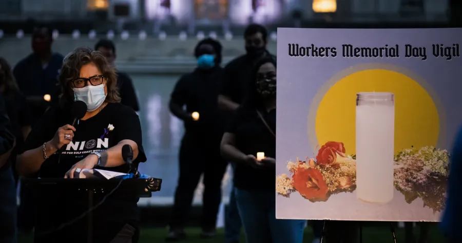 Workers Memorial Day, Houston, 2021