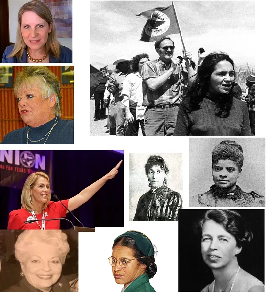 A few of the many important women we're celebrating