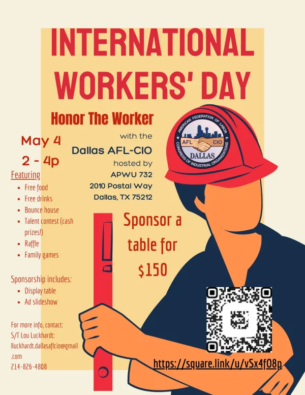 May Day Flier