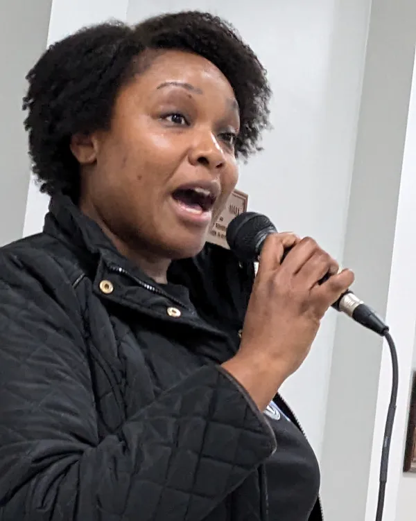 Sheria Smith of AFGE 252, Education Department workers