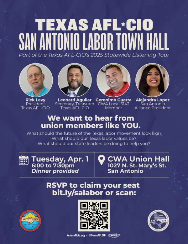 San Antonio Labor Town Hall