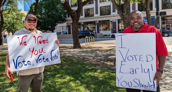 Unions urge everyone to join the fight, including voting