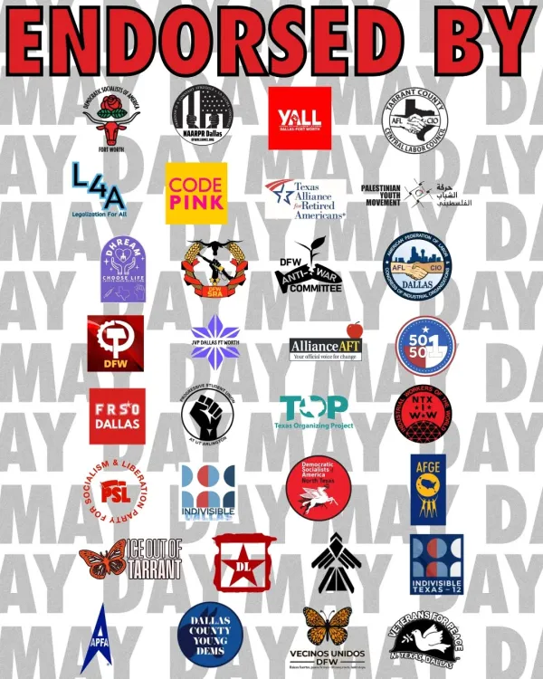 unprecedented endorsements for protests include labor