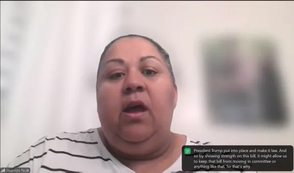 Shannon Faulk of AFGE