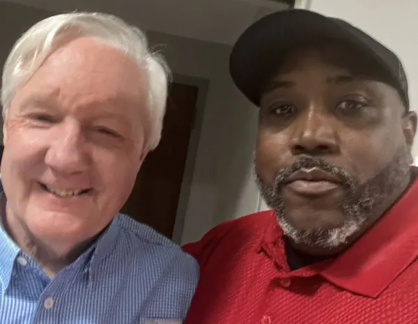 Representative Bryant with Political Director Earnest Tilley