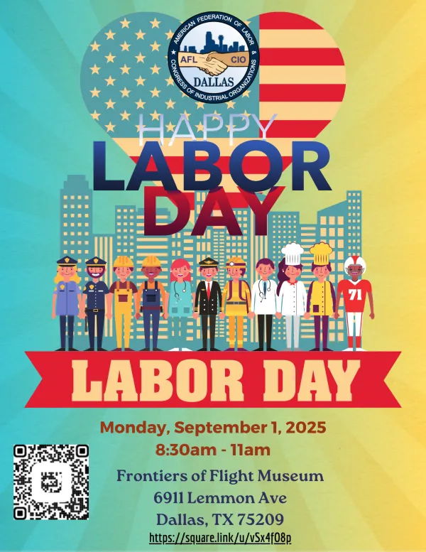 Sponsor and attend Dallas Labor Day