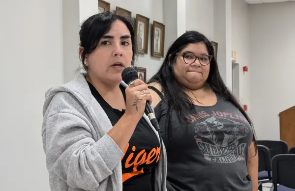 Veronica Alvarez and DJ Garza