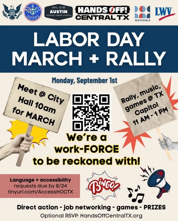 Labor Day March + Rally in Austin