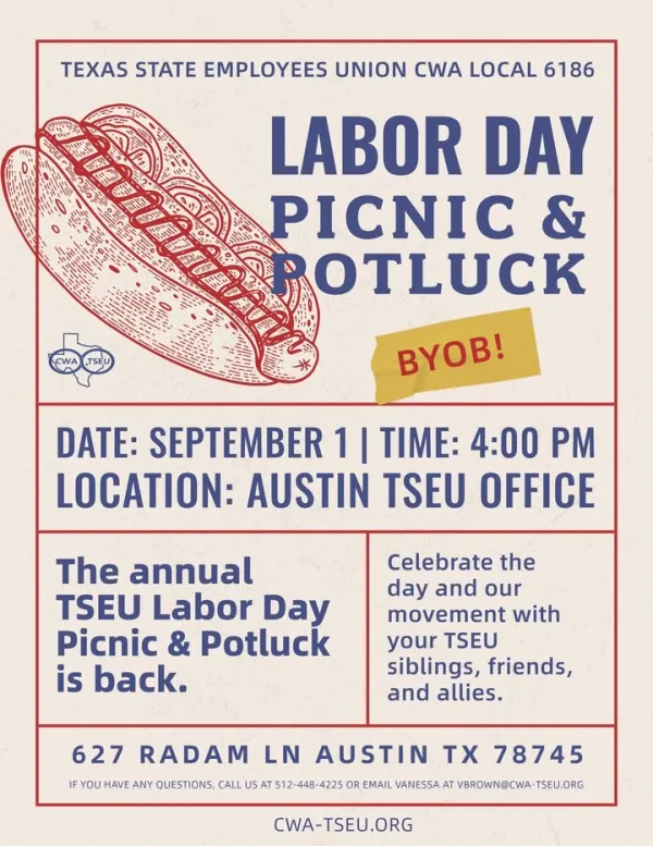 TSEU 2025 Labor Day Picnic and Potluck