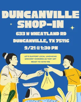 "Shop In" at Duncanville Tom Thumb store