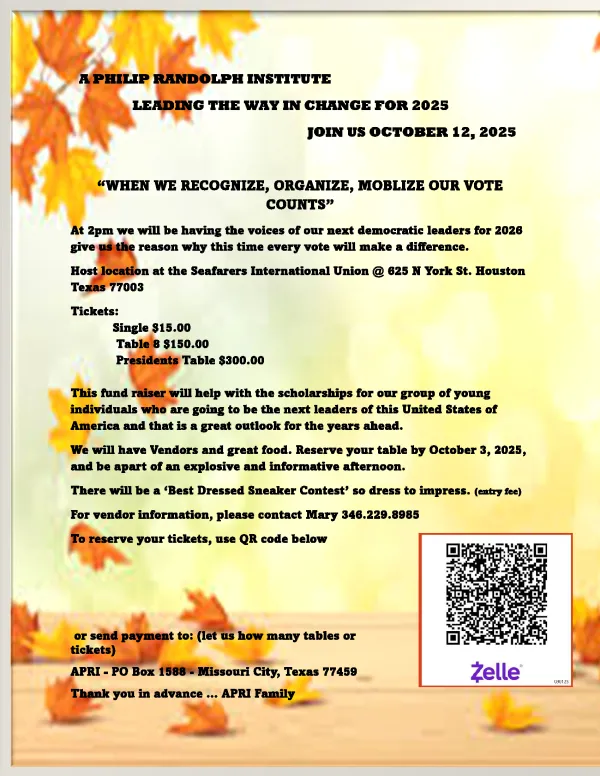 APRI October Fest Flyer