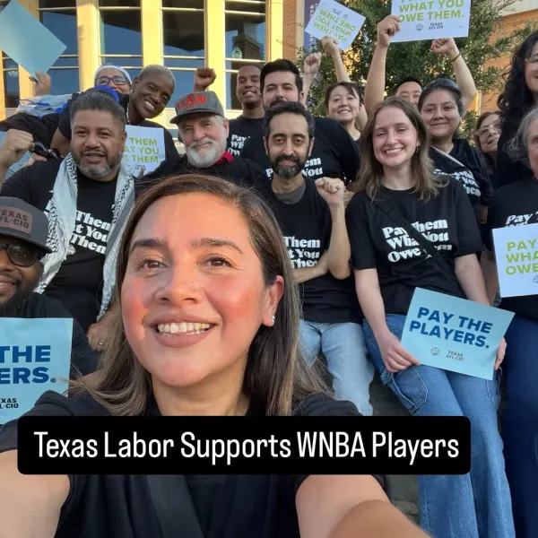 WNBA Players gather solidarity
