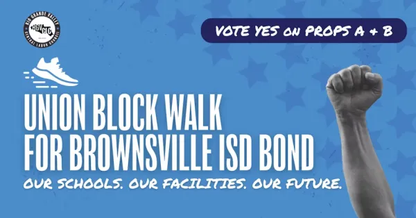 Flyer for 11-01 Brownsville Block Walk