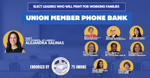 GCALF Phone Bank Banner