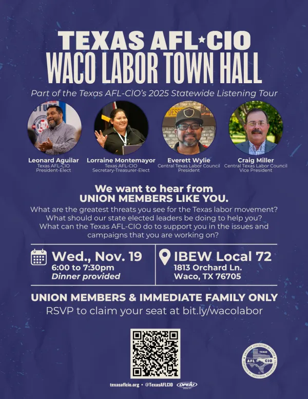 Waco Labor Town Hall