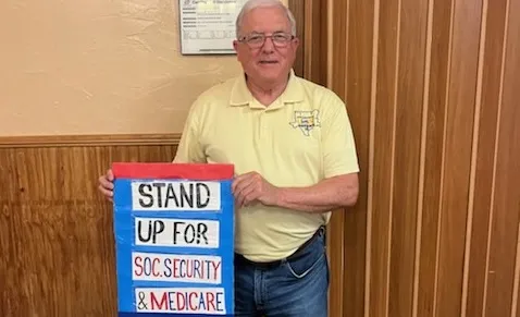 Lou Luckhardt is active with all of labor and all retirees