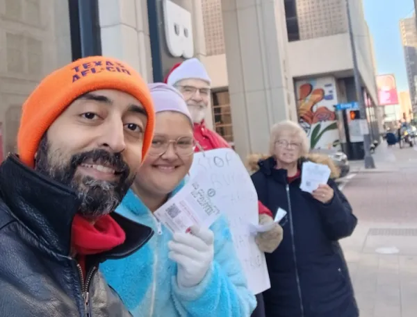 Young and old join Starbucks strikers