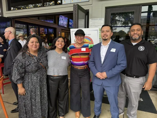 San Antonio labor leaders pose for a group photo