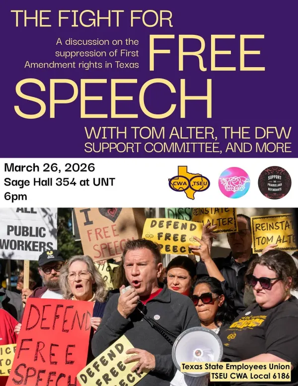 Denton - The Fight for Free Speech with Dr. Tom Alter