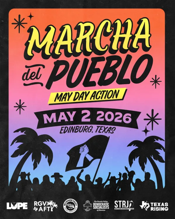 Edinburg May Day Action - Marcha del Pueblo