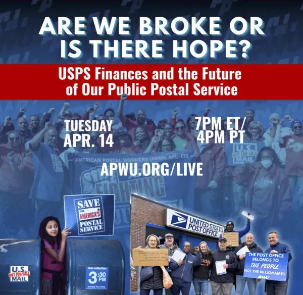 APWU April 2026 Livestream