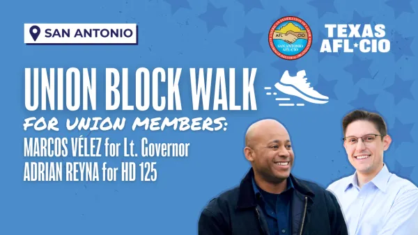 San Antonio Union Block Walk Marcos and Adrian