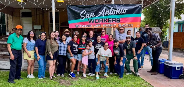 San Antonio Alliance group photo