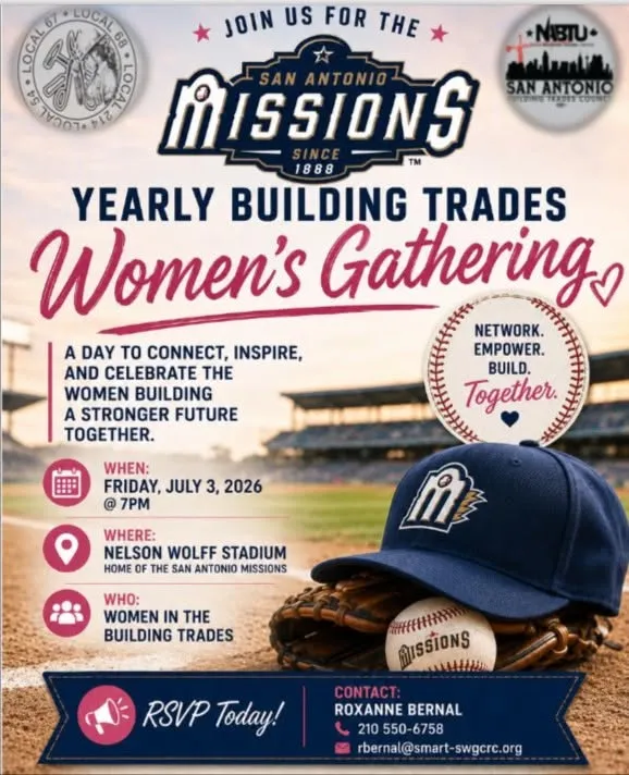 San Antonio yearly Building Trades Women's Gathering 2026