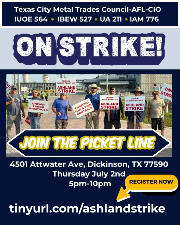 IUOE Texas City Metal Trades Strike